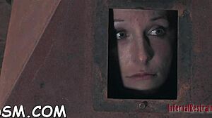 ready to see this marvelous redhead slave strip naked for bdsm toys?