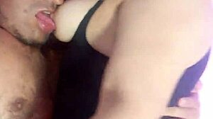 Sexy cowgirl Valery Saenz rides hard in HD with stockings tight pussy creampie finish