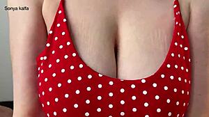 stepmom offers just tittyfuck no pussy or ass in homemade pov