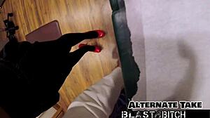 Minnie's tight pussy takes massive cum blast close-up!! Who's next? 🔥💦