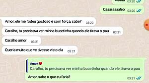 conversa com esposa... sobre foda com amigo, tipo cuckold vibes!