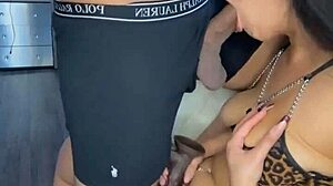 asian babe slurps cock deep then rides for sloppy facial cum explosion