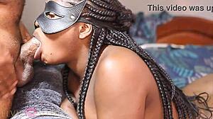 elvie the slutty ebony whore takes 1h handcuff facefuck - part 7 homemade