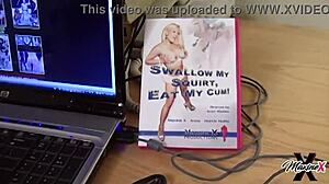 Janessa Jordan Gapes Ass with Dildo Licking Squirting Lezdom