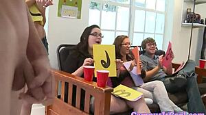 Fucking Sweet College Coeds in Missionary Sorority Dorm Room!