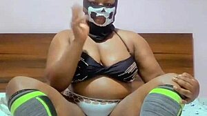 Flexible Curvy Legs Spread Wide For Monster Cock