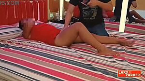 alejandra's homemade latina casting massage big ass body rub