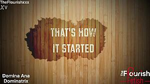 i trample my latex-clad subject as domina ana unleashing pure erotic bdsm energy