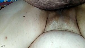 Listen to this wife moan as long cock pounds her ass doggy style!