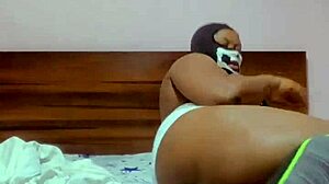 Flexible Curvy Legs Spread Wide For Monster Cock