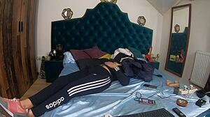 milfycalla dances seductively in tight shorts while fingering wet pussy to orgasm preview