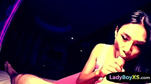 damn this sporty thai ladyboy ass feels amazing during our workout fuck