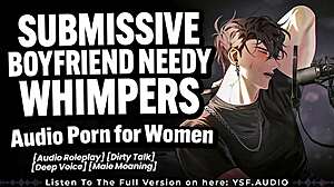 Submissive boyfriend, hump that bed harder while you whimper and moan for me!