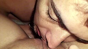 Craving to suck this milf's huge bushy clit and fat pussy?