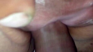 damn nurse spreads her tight pussy for my tongue on clit then hard cock fuck... so wet!!