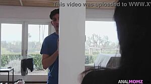 milf's big ass stretched deep in rough anal assfucking