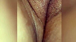 young wet teen explores her body in slow intimate solo play