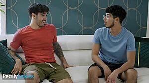 naughty milf spencer scoot sneaks diego perezs thick cock play behind moms back