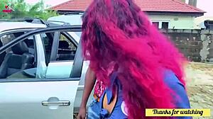 Local Police Demand Wet Pussy Fuck From Shaved Ebony Teen Outdoors