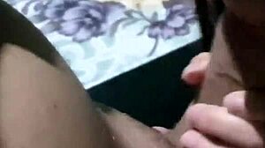 hot petite latina wife girlfriend gives tasty blowjob then takes double cock in tight pussy