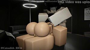 Catch BUSTY Friend MASTURBATING In Bed, Teach Her CUMSHOT Lesson!