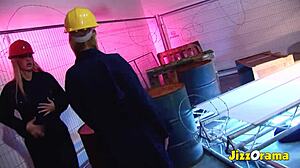 carly parker's perfect hooters blasted by monster cock facial jizz storm?