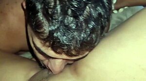 Craving to suck this milf's huge bushy clit and fat pussy?