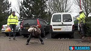 Bree Branning Exposes Wet Pussy Flashing Pissing Public UK-Flashers