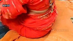 desi village bhabhi tight pussy pounded in red saree