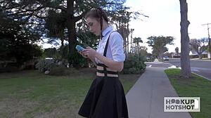 pretty babe lucie kline face blasted with cum after sloppy riding and deepthroat fucking full video