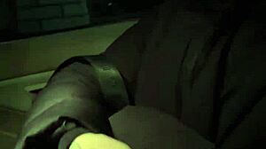 Hey girl next door gags hard on cock then swallows every drop outside