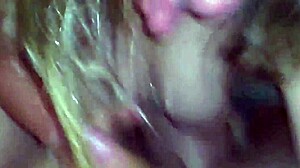 German ex-girlfriend chubby amateur gets fat pussy creampied by friend