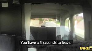 Fake Taxi Brunette Works Out Sweaty Pussy on Thick Driver Cock Ride