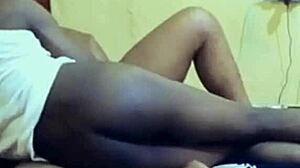 Feel that rough tongue licking your wet pussy deep in missionary foreplay?