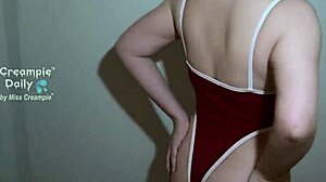 Sexy Asian BBW In Lingerie Takes Creampie In Tight Shaved Pussy Missionary Style