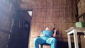 real nurse milf masturbates big pussy after horny hospital shift