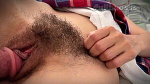 Stepdad Rips Clothes Off Dripping Hairy Pussy Stepdaughter