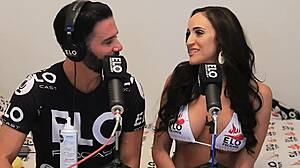 alyssia vera ignites elo podcast's spicy hot room!