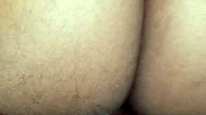 Amelia Harper bends over for homemade BBC anal creampie in her big ass?