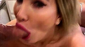 Sophie James fucks and sucks cocks like a total pro