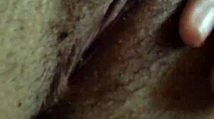 brunette latina fingers wet pussy to orgasm explosion