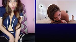 ever seen an 18yo argentinian's first-time casting creampie orgasm?