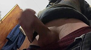 Rain Outside While I Masturbate My Skinny Pussy In Bathroom??