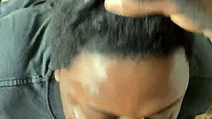 imagine that monster cock facial dripping down goth tits