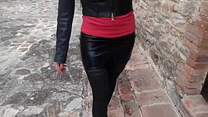 hey check my long legs in pantyhose and heels... housewife preview vibes