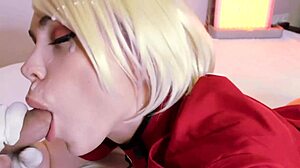 Octokuro levando gozadas enormes nas tetas bunda e rosto