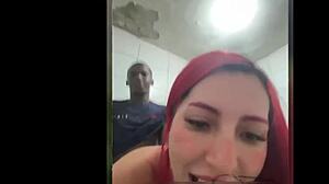 slut gives up her ass in public toilet video call