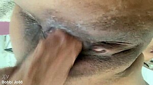 Creamy Wet Shaved Pussy Cums Hard on Dildo Close-Up!