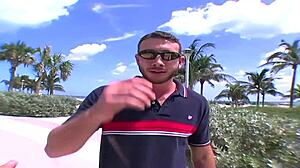 hey kyanna lee argentina milf in fishnets heels bent over takin anal fingering n deepthroat on bed!