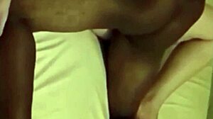 i film my slut wife swallow that big black cock while she rubs her wet pussy.